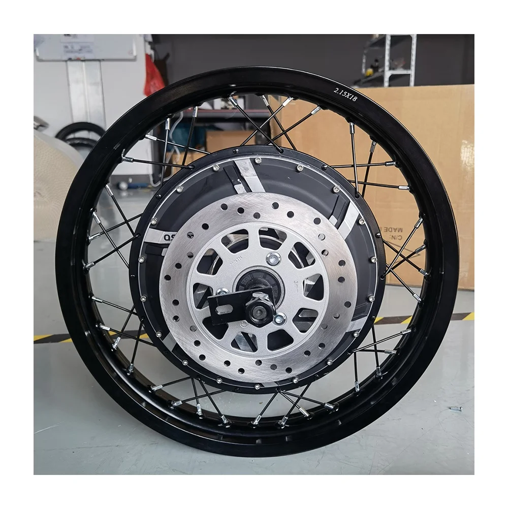 QS273 8000W 12000W 50H Elektri - 12000W Electric Motorcycle Hub Motor incelemesi ve fiyatı