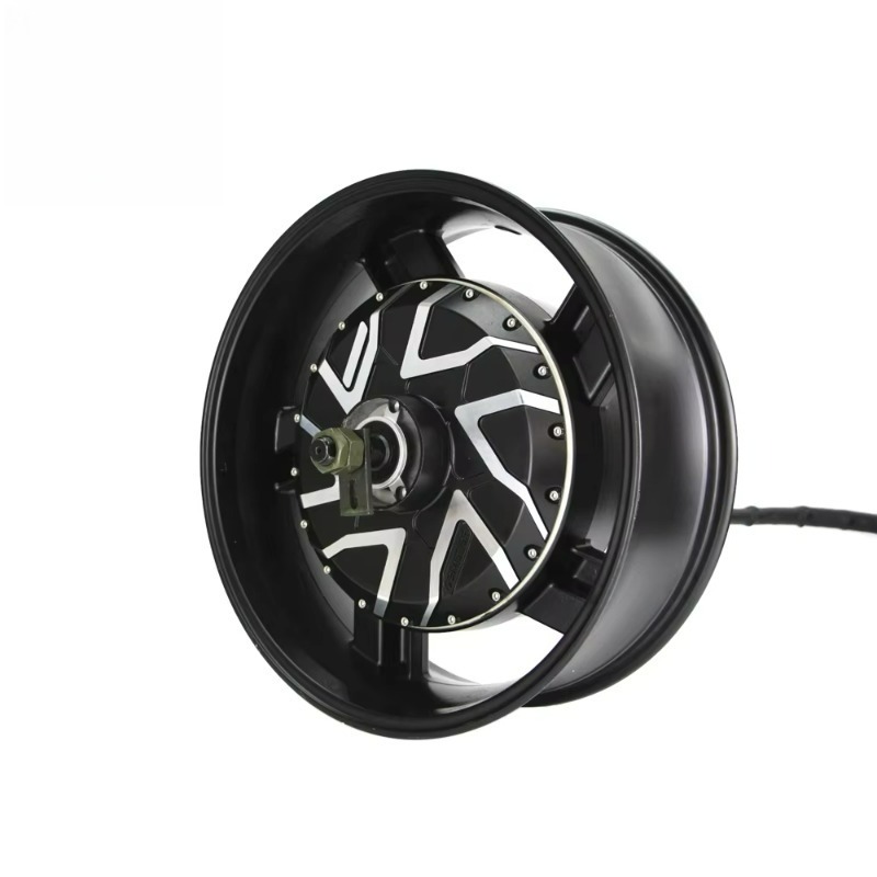 17X6.0 İnç 273 12000W V4 72V 1 - 12000W Electric Motorcycle Hub Motor incelemesi ve fiyatı